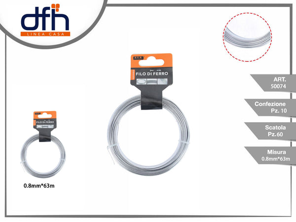 FILO DI FERRO 0.8 mm/63m