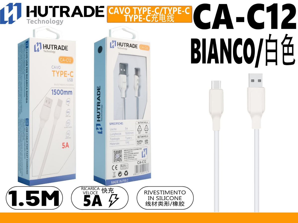 CA-C12 CAVO TYPE-C 1.5 METRO 5A HUTDARE