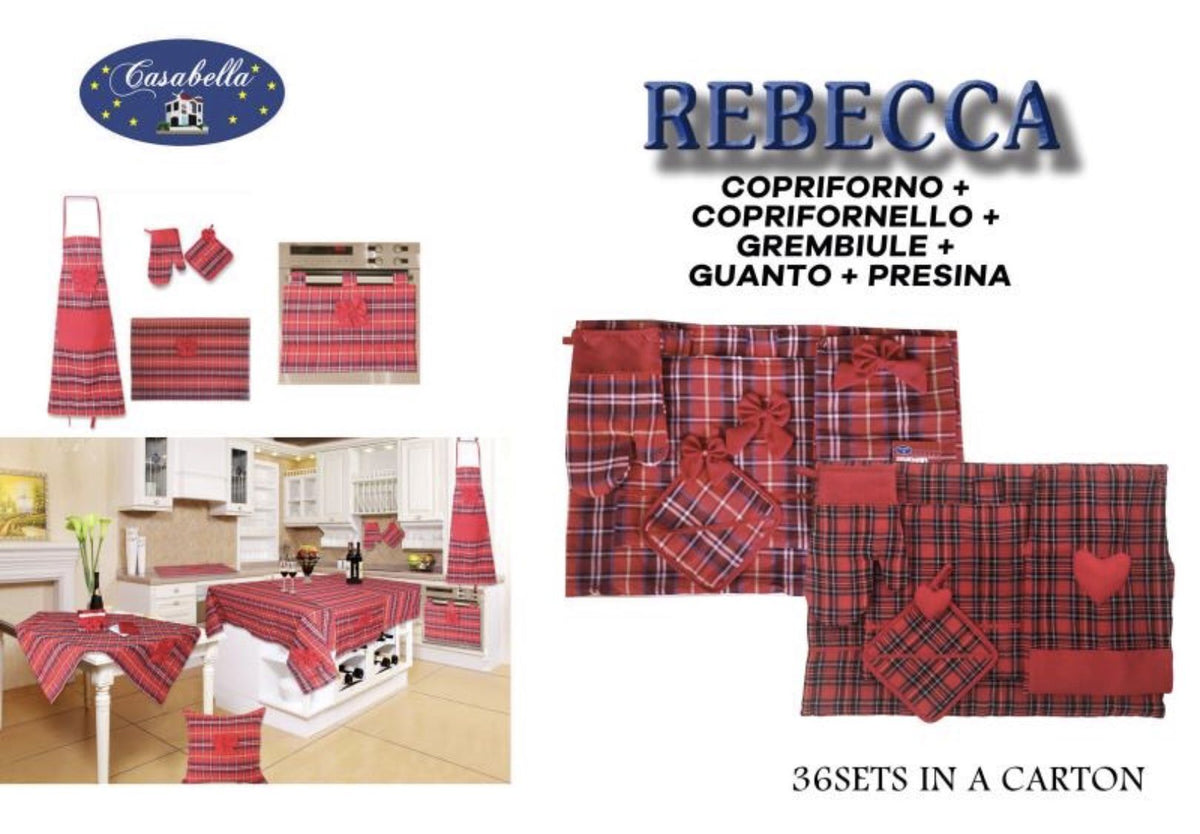 Set tessile da cucina REBECCA