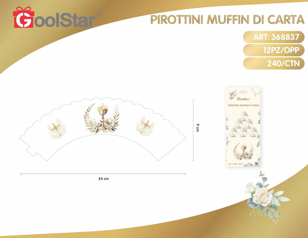 Fascia decorativa in carta per dolci
