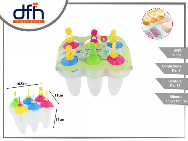 Forme x gelato 6 posti