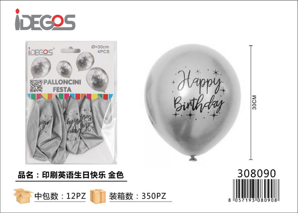 Set di palloncini in lattice per compleanno
