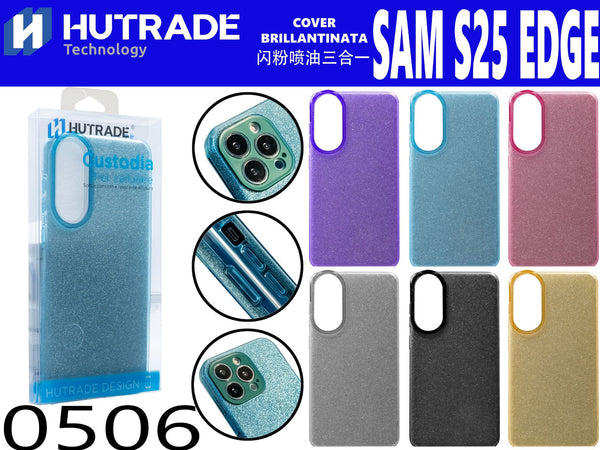 COVER CON BRILLANTINI SAM S25 EDGE – N0506 021154