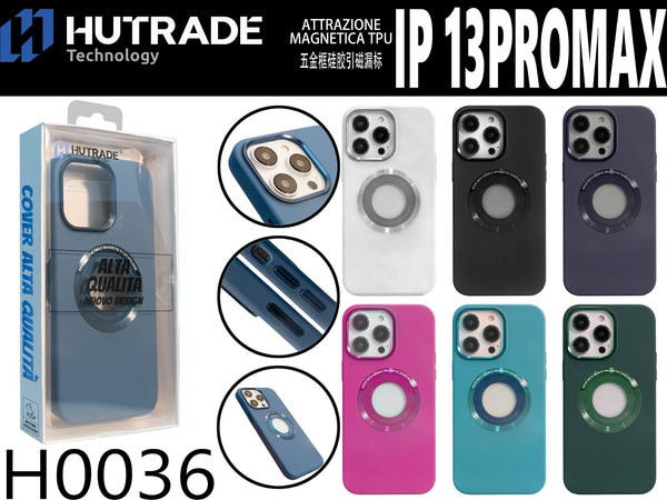 COVER COLORATA MAGSAFE LOGO IP13 PRO MAX – H0036 455224