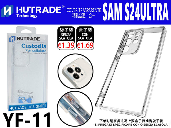 COVER TRASPARENTE TPU SAM S24 ULTRA – YF11 666032