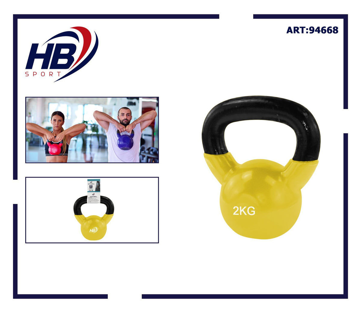 KETTLEBELL 2 kg
