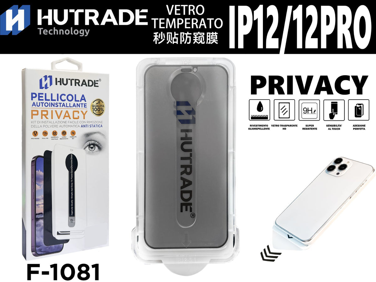 PELLICOLA DI VETRO PRIVACY AUTOINSTALLANTE IP12/12 PRO – F1081 575501
