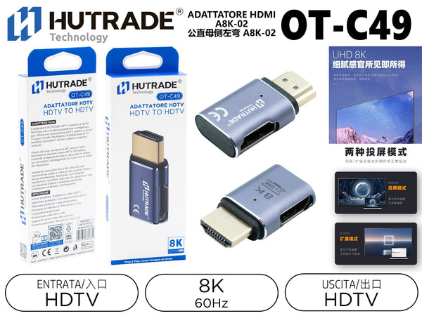 OT-C49 ADATTATORE HDMI A8K-02