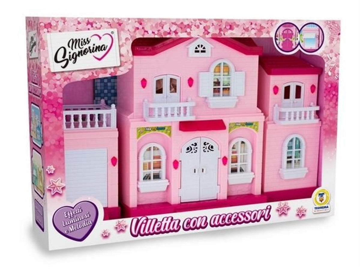 Miss Signorina, villetta giocattolo con accessori 80521
