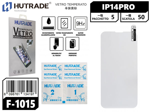 IP14 PRO 6.1 PELLICOLA DI VETRO