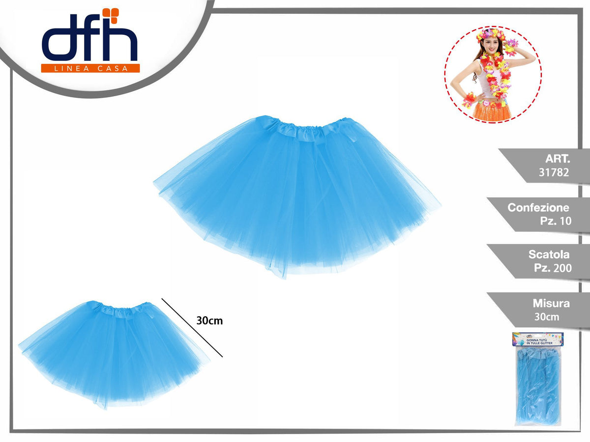 Gonna tutu in tulle glitter
