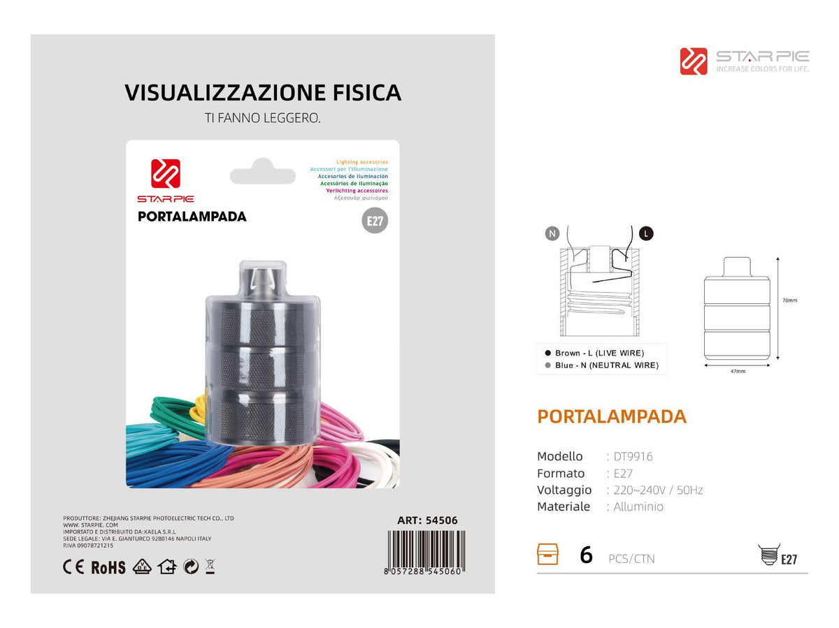Portalampade – art. 54506
