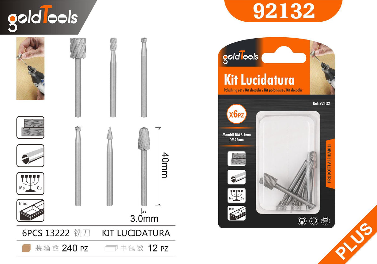 Abrasivi e accessori lucidatura – art. 92132