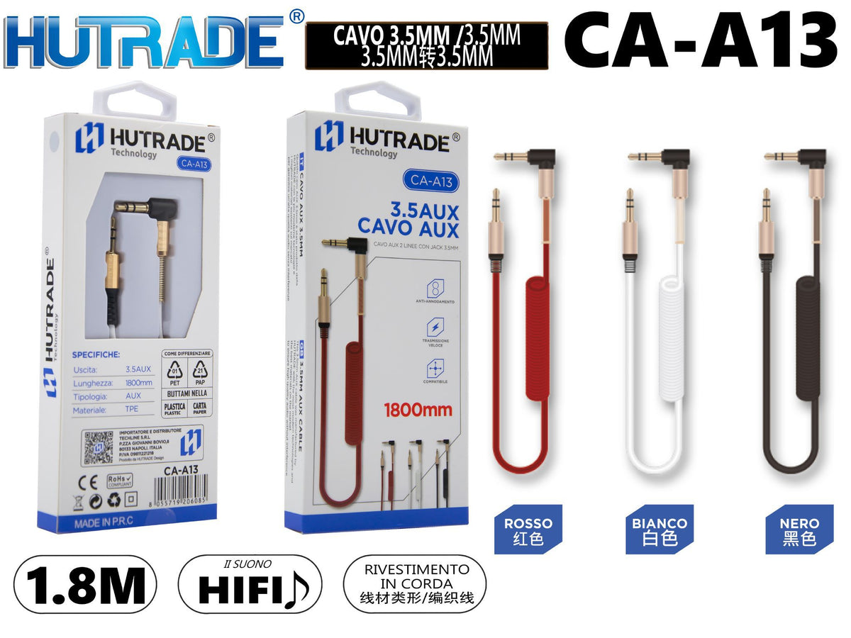 CA-A13 CAVO AUX 1.8 M
