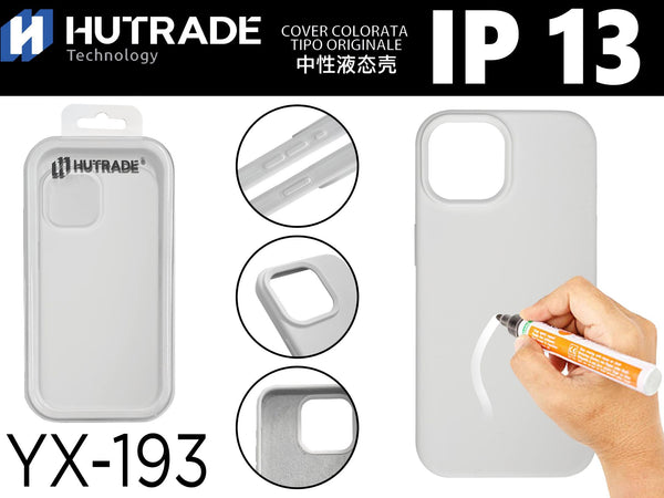 YX-193 COVER COLORATA IN GOMMA IP13 BIANCO