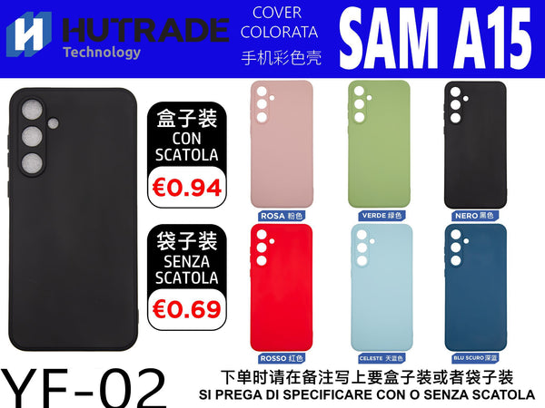 COVER COLORATA TPU SAM A15 – YF02 006816