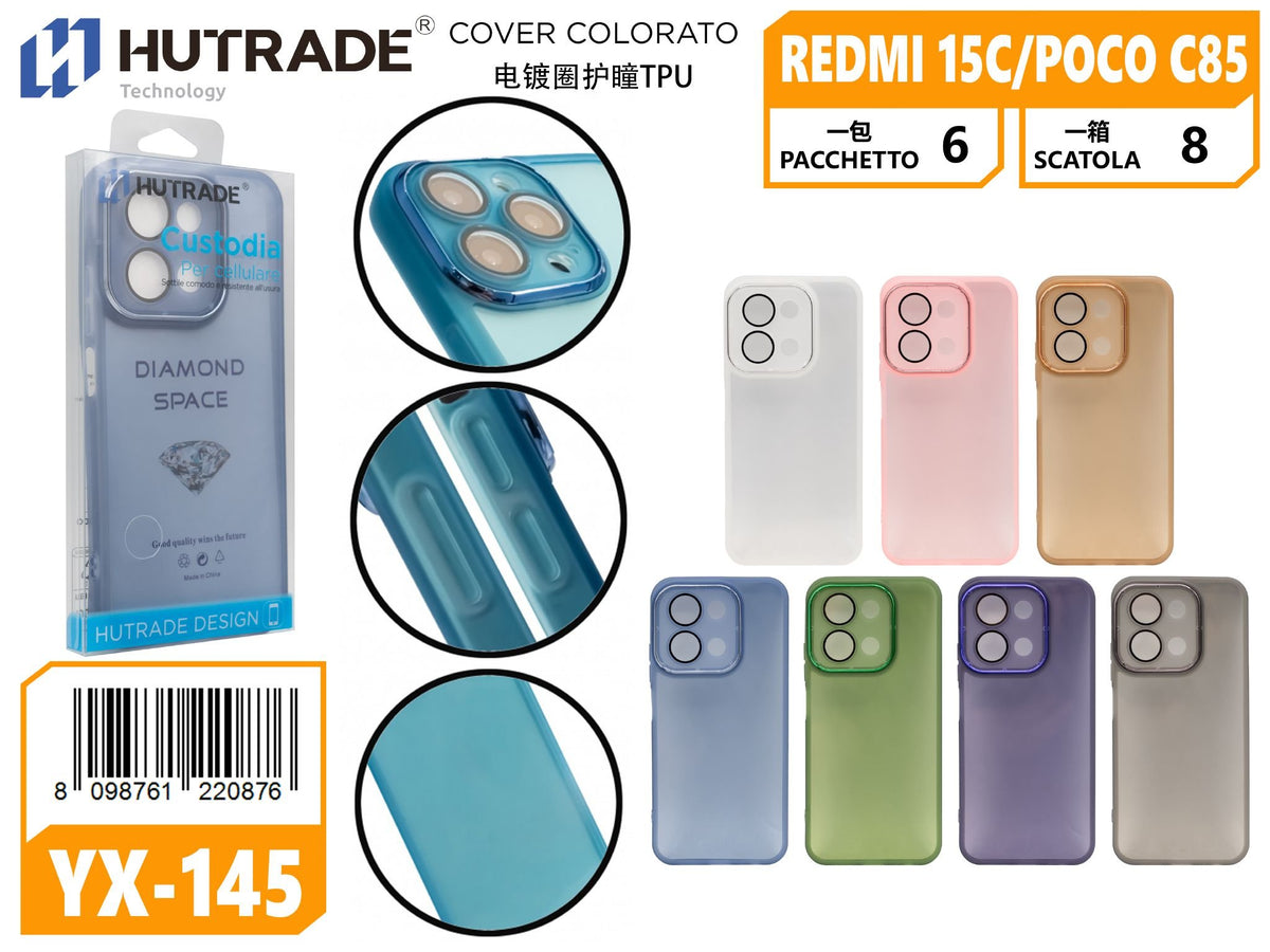 YX-145 COVER COLORATO REDMI 15C/POCO C85