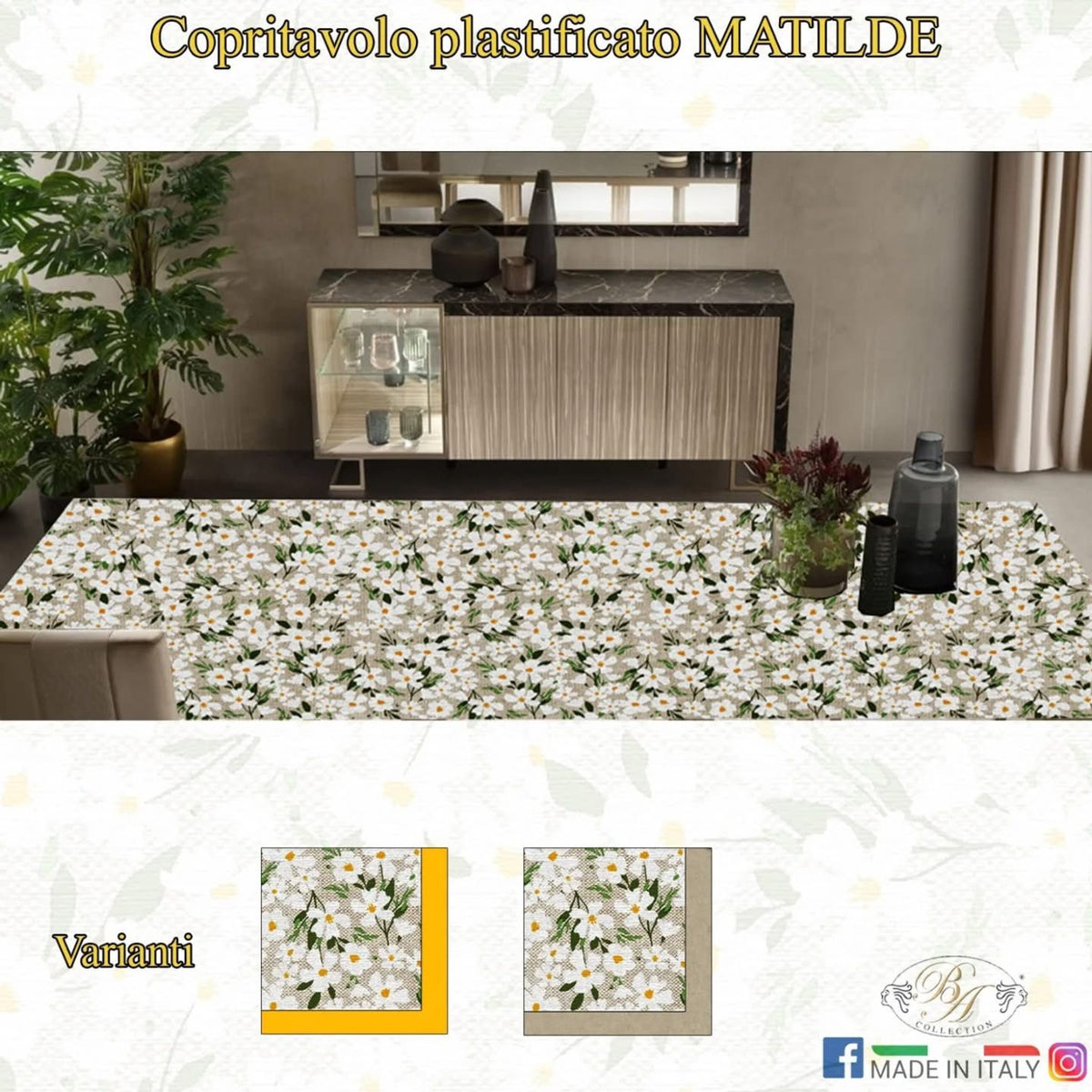 Tovaglia plastificata MATILDE