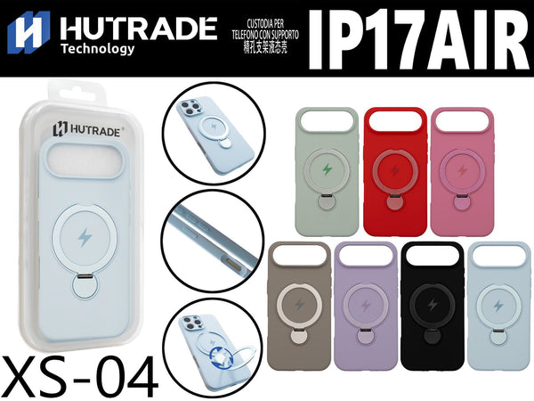 XS-04 COVER COLORATO CON SUPPORTO MAGSAFE IP17 AIR