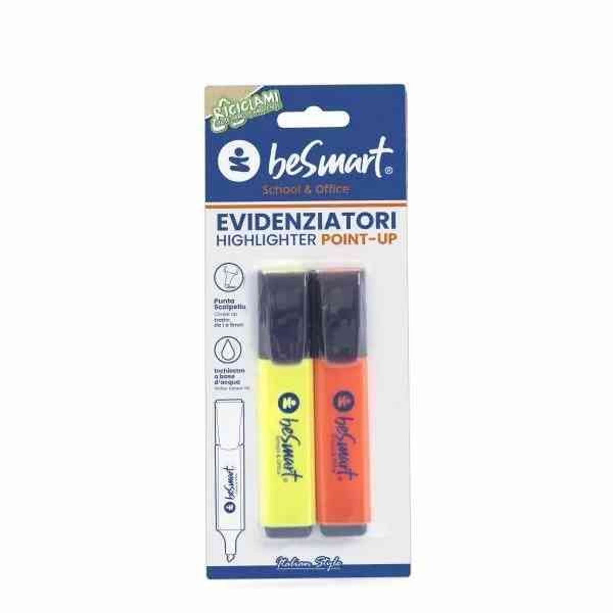 Be Smart Infinity, evidenziatori in confezione da due