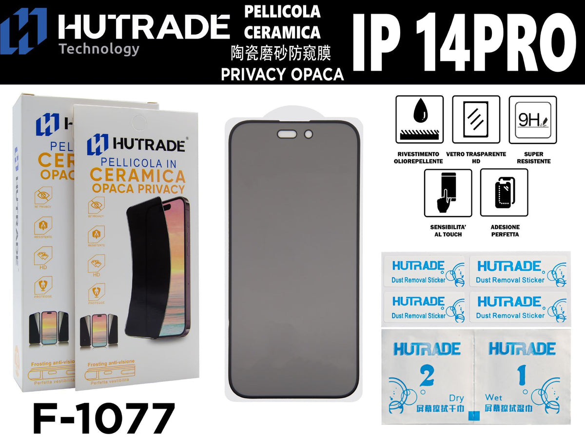 PELLICOLA CERAMICA OPACA PRIVACY IP14 PRO