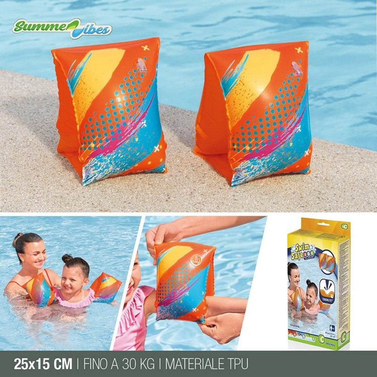 32273 Braccioli Colorify Toughlite Cm. 25 × 15 Fino a 30 kg; in materiale TPU