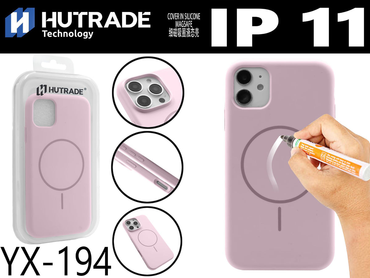 YX-194 COVER COLORATA MAGSAFE IP11 ROSA
