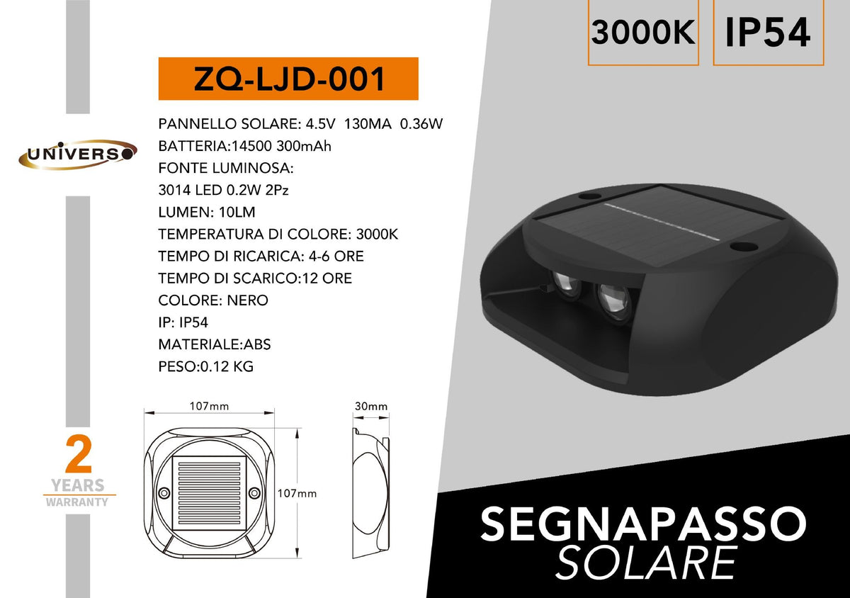 Lampada solare – ZQ-LJD-001