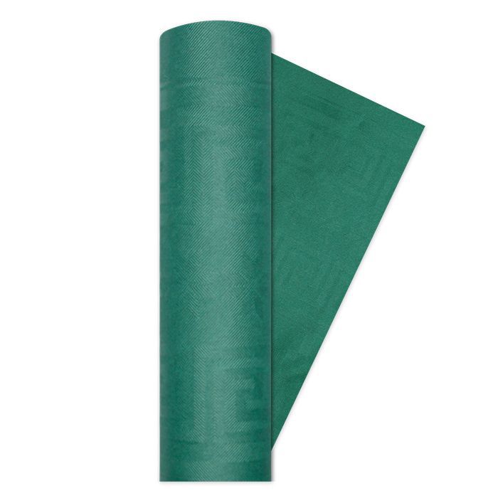 Rotolo carta damascata 7 × 1.18m verde scuro
