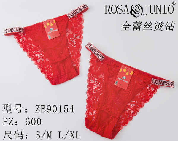Slip donna rosso ZB90154