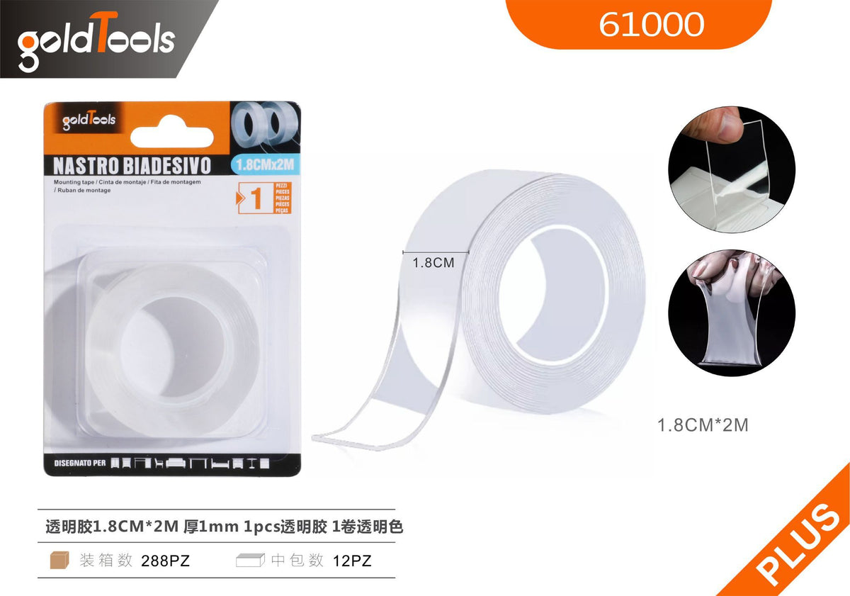 Nastro tecnico spesso 1 mm da 2 m