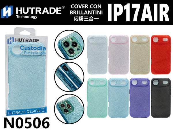 COVER CON BRILLANTINI IP17 AIR – N0506 021158