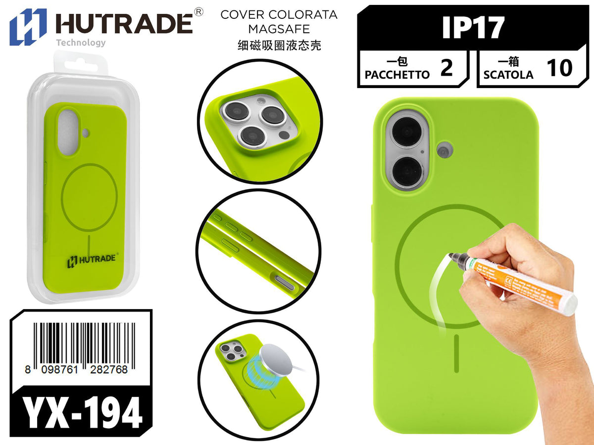 YX-194 COVER COLORATA MAGSAFE IP17 GIADA