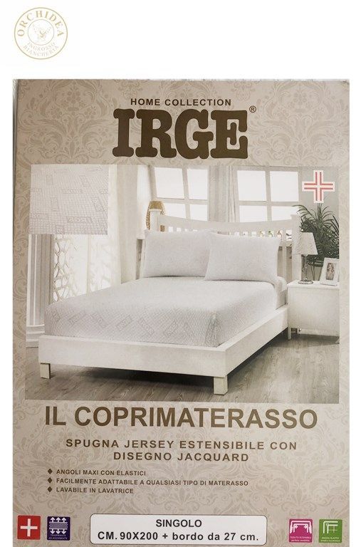 Coprimaterasso · COPRIMATERASSO SPUGNA IRGE