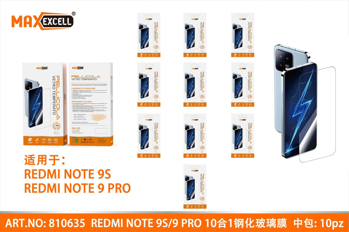 Protezioni schermo per Redmi NOTE 9S