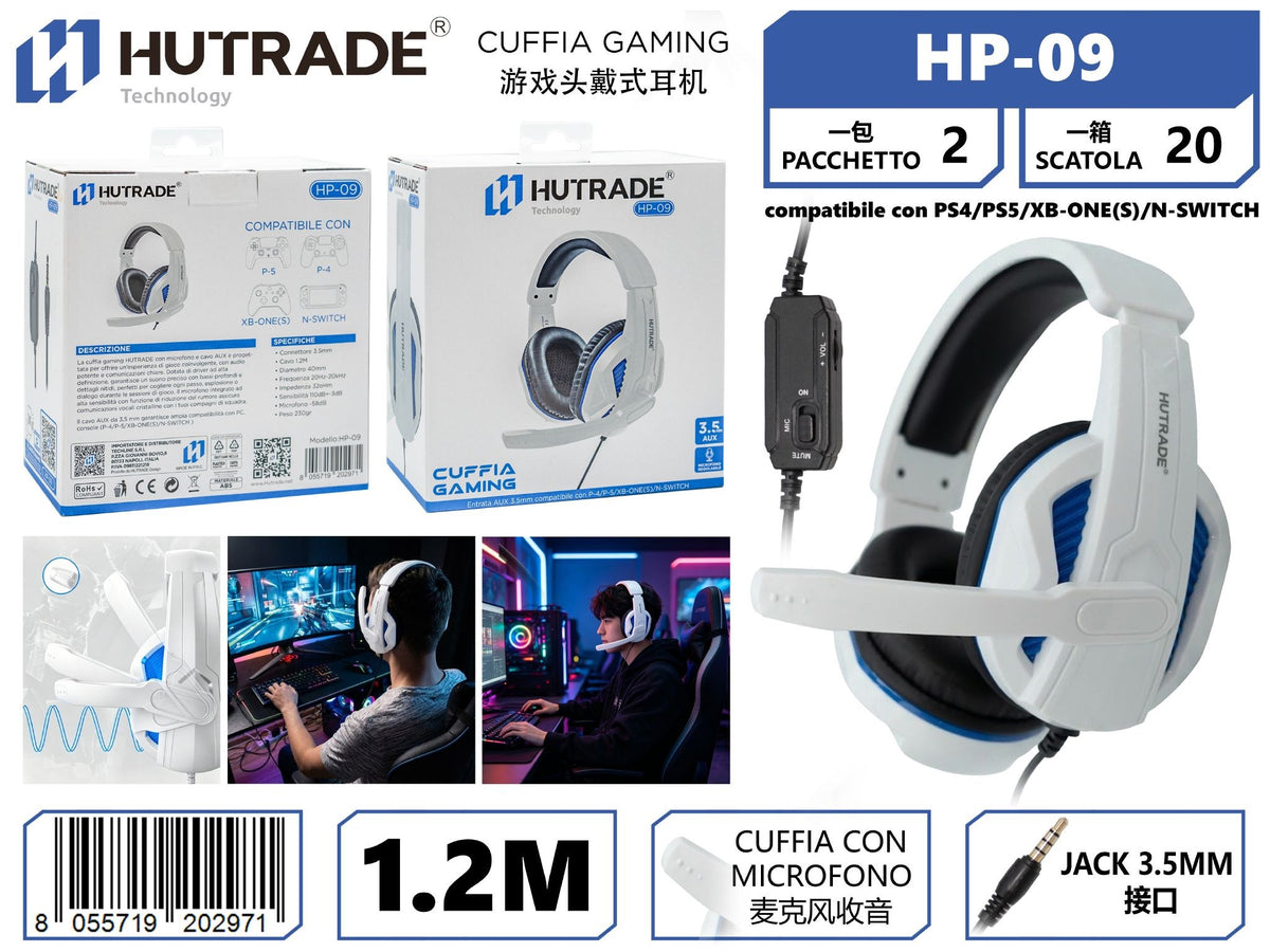 HP-09 CUFFIE GAMING