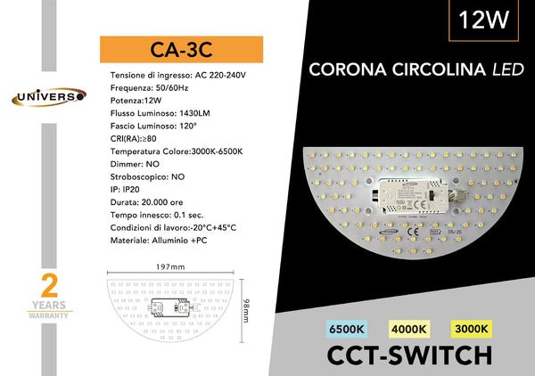 Disco LED Universo – CA-3C