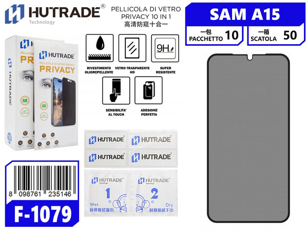 PELLICOLA DI VETRO PRIVACY 10IN1 SAM A15