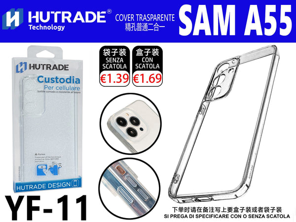 COVER TRASPARENTE TPU SAM A55 – YF11 666026
