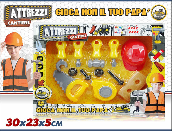 Ripara Tutto, set attrezzi giocattolo INT03818