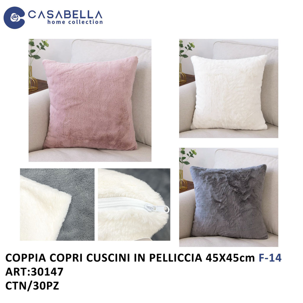 Fodera per cuscino arredo · art. 30147
