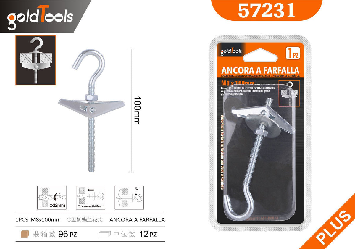 Tasselli 100mm – art. 57231
