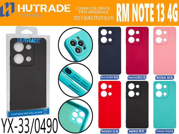 COVER COLORATA REDMI NOTE 13 4G – YX33 000805