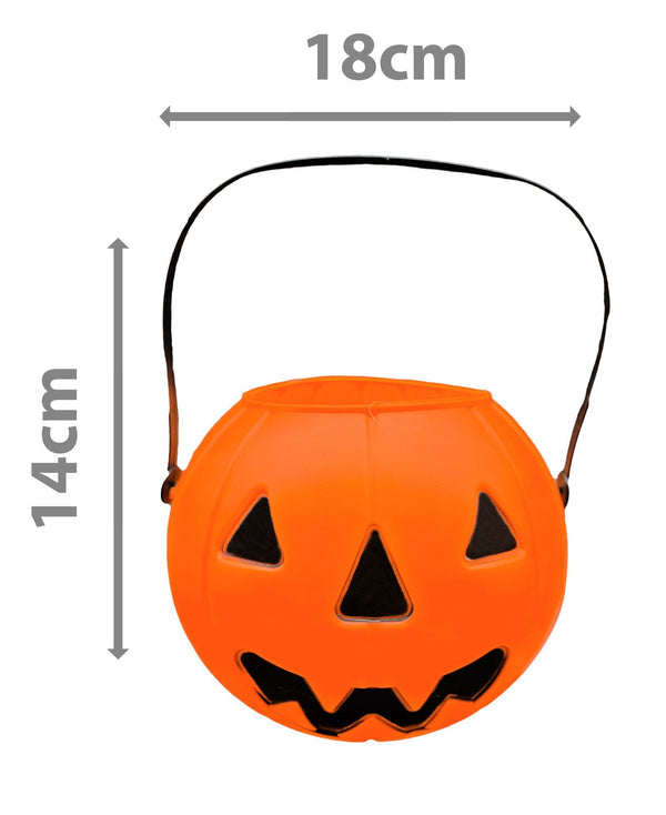 Secchiello a forma di zucca 18 × 14 cm