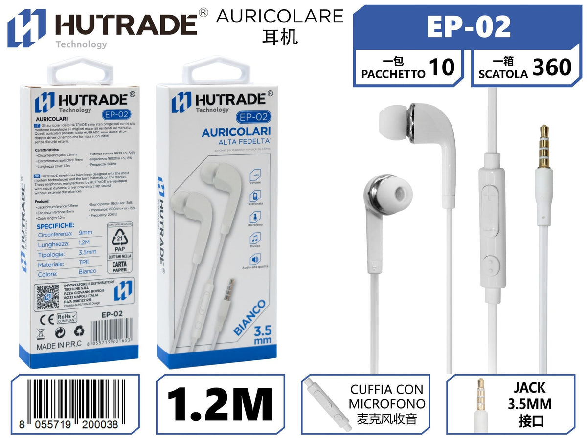 EP-02 S4 CUFFIE BIANCO