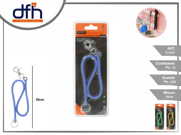 Porta chiave in silicone