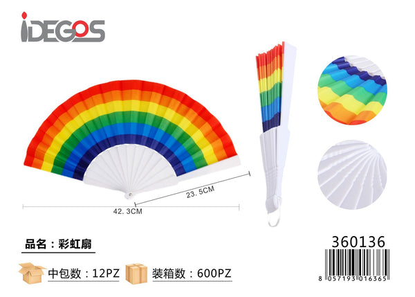 Ventaglio arcobaleno