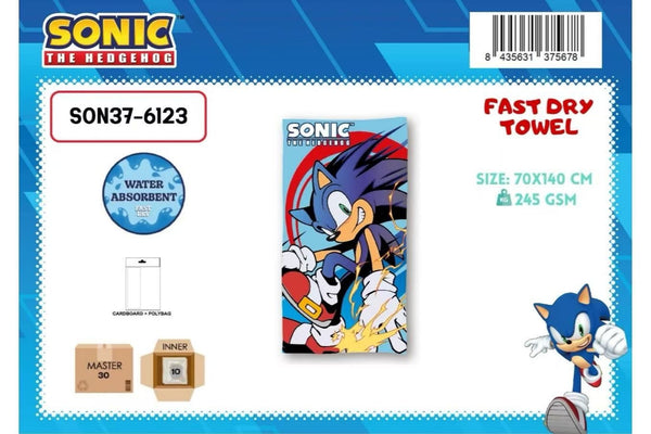 Sonic, telo mare ad asciugatura rapida