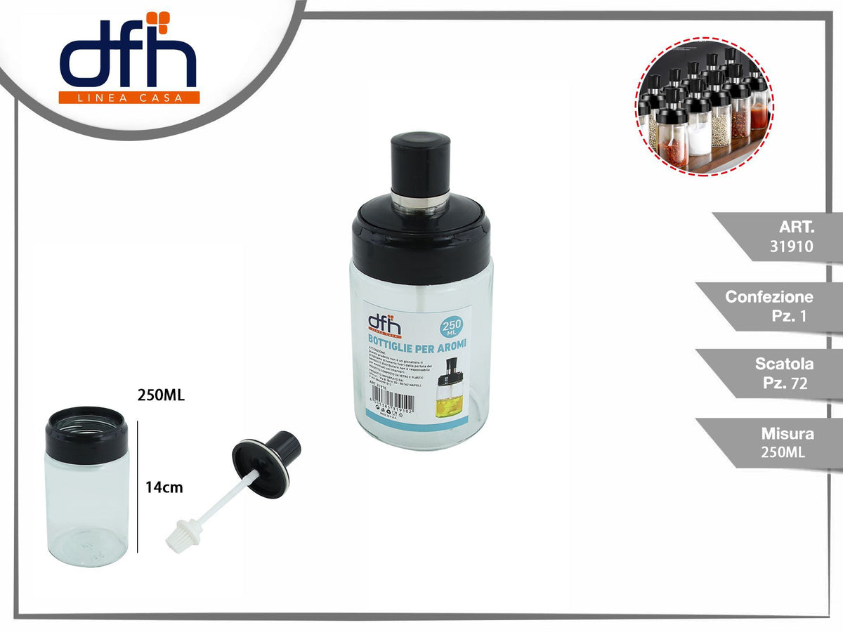 BOTTIGLIE PER AROMI 250 ml
