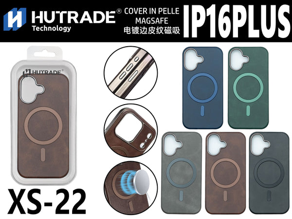 XS-22 COVER IN PELLE MAGSAFE IP16 PLUS